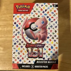 POKEMON TCG SCARLET & VIOLET 151 BOOSTER BUNDLE BOX FACTORY SEALED NEW 6 PACKS - Image 1