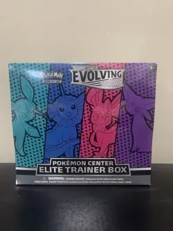 Pokemon TCG Evolving Skies Pokemon Center Elite Trainer Box (ETB) Sealed - Image 1