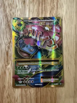 M Venusaur EX (Full Art) 100/108 Evolutions Holo Ultra Rare Pokemon TCG - Image 1