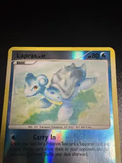 Pokemon Lapras - Great Encounters - Reverse Holo - 21/106 - Image 3