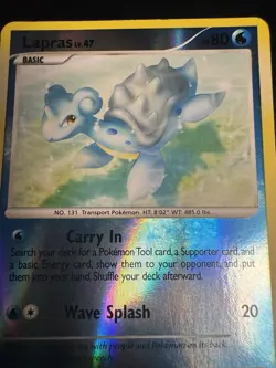 Pokemon Lapras - Great Encounters - Reverse Holo - 21/106 - Image 5