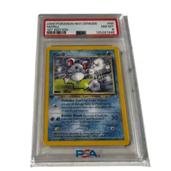 2000 PSA 8 Pokemon Neo Genesis Marill 1st Edition #66 Graded - Image 1