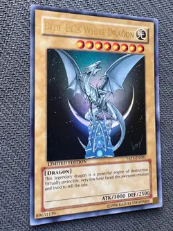 Yugioh Blue-Eyes White Dragon Limited Edition Ultra YAP1-EN001 LP/NM - Image 2