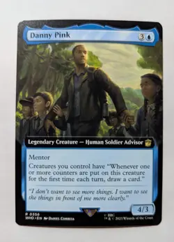 1x Danny Pink Extended Art PIP NM - MTG Magic EDH x1 - Image 1