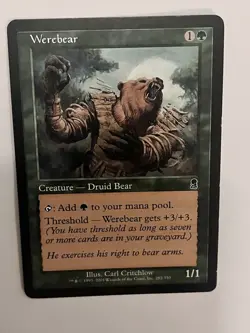 Werebear x1 - Odyssey - MTG - LP - Image 1