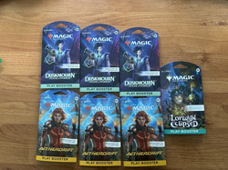 Wizards of the Coast Magic the Gathering Lorwyn Booster English Lot Of 7 - Image 1