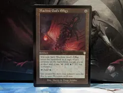 Machine God's Effigy (Retro Frame) Commander: the Brothers' War Regular Rare NM - Image 1