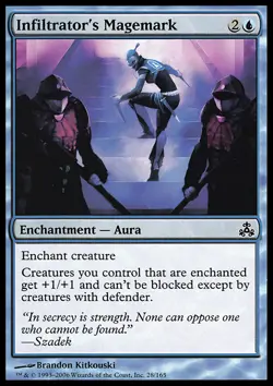 Magic the Gathering MTG Infiltrator's Magemark (28) Guildpact NM - Image 1