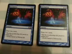MTG - Divination x 2 - M10 - NM/LP - Image 1