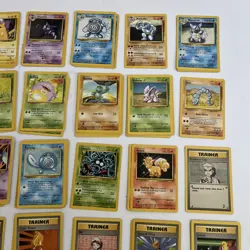 (205 Card LOT) Pokemon Vintage Base Set Card Bundle. Most In Mint Condition. NP - Image 3