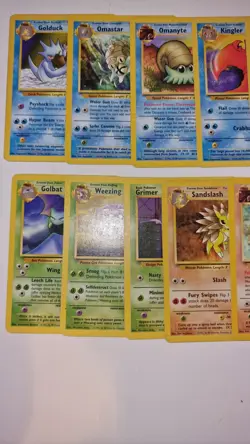 Pokemon TCG Base Set Fossil Cards Bundle Mixed Conditions Incomplete ( 25 Cards) - Image 2