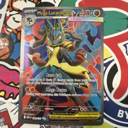 Mega Lucario ex 160/132 - Pokemon Mega Evolution SIR Full Art - NM/M🔥🔥🔥 - Image 1