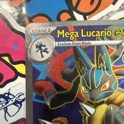 Mega Lucario ex 160/132 - Pokemon Mega Evolution SIR Full Art - NM/M🔥🔥🔥 - Image 3
