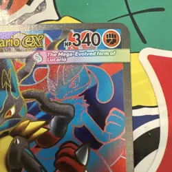 Mega Lucario ex 160/132 - Pokemon Mega Evolution SIR Full Art - NM/M🔥🔥🔥 - Image 4