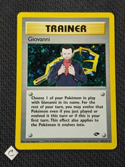 Giovanni 18/132 - Gym Challenge Unlimited Holo Rare Pokemon TCG NM - Image 1