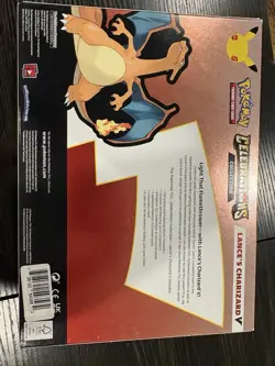 2 Pokemon TCG Celebrations Lance's Charizard V Sealed Boxes - Image 3