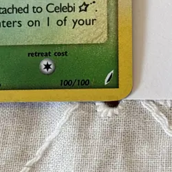 Pokemon Celebi [Gold Star] #100 Pokemon Crystal Guardians - LP/MP - Image 4