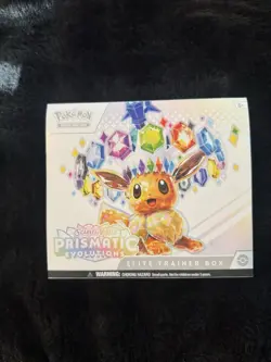 🔥Pokemon Prismatic Evolutions ETB Box & Accessories Only! No Promo Or Packs!🔥 - Image 1