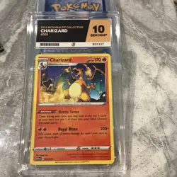 ACE 10 GEM MINT Charizard 01/15 2024 Mcdonalds Pokemon TCG (NOT PSA) LOW POP - Image 1