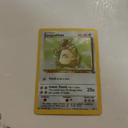 Pokemon TCG Kangaskhan Holo Rare Jungle Vintage 5/64 - Image 1
