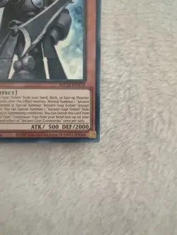 YUGIOH ANCIENT GEAR COMMANDER ULTRA RARE MP25-EN179 1ST EDITION - Image 5