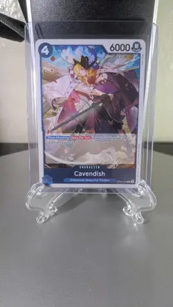 Cavendish (045) OP10-045 Royal Blood Foil One Piece Tgc / W Bonus Cards - Image 1
