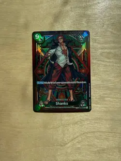 One Piece Shanks SP ST16-004 Foil OP11 a Fist of Divine Speed SR Alternative Art - Image 1