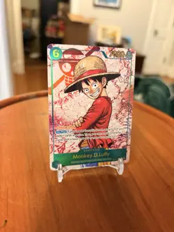 Monkey D. Luffy OP13-118 SEC Alt Art One Piece Carrying On His Will English Foil - Image 2