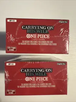 One Piece Carrying On His Will OP-13 English Booster Box Factory Sealed - Bandai - Image 3