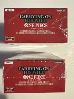 One Piece Carrying On His Will OP-13 English Booster Box Factory Sealed - Bandai - Image 5