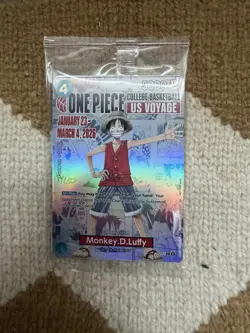 Monkey.D.Luffy (055) (College Basketball US Voyage) P-055 One Piece Promotion... - Image 1