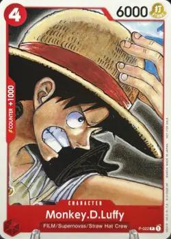 • Monkey.D.Luffy • P-022 One Piece Film Red Promo One Piece TCG NM - Image 1