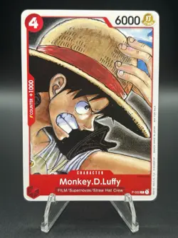 • Monkey.D.Luffy • P-022 One Piece Film Red Promo One Piece TCG NM - Image 3