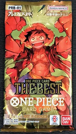 Pack PRB01 BANDAI ONE PIECE Card Game Premium Booster THE BEST Japanese - Image 1
