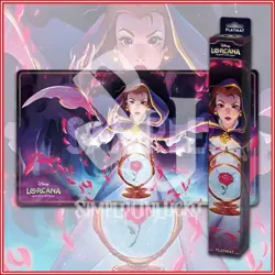 Disney Lorcana TCG: Belle Playmat Official Ravensburger Mouse Pad - Image 1