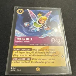 2026 Disney Lorcana Winterspell EN-11 Tinker Bell 48/204 - Image 1