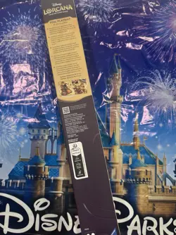 Disney Lorcana Parks Exclusive Mickey & Minnie Foil Playmat Sealed - Image 4