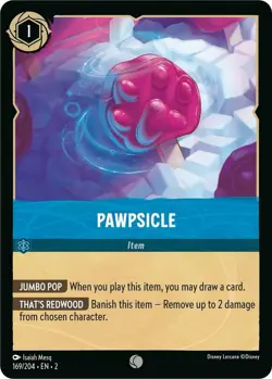 X4 FREE Ship! PAWPSICLE Disney Lorcana Floodborn Common 169/204 - Image 1