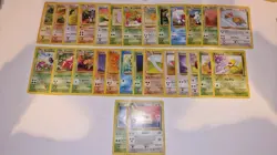 Pokemon TCG Base Set Jungle Card Bundle Mixed Conditions Incomplete (28 Cards)#2 - Image 1