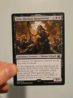 1x Gisa, Glorious Resurrector - Innistrad Midnight Hunt LP MTG Magic EDH Card - Image 1