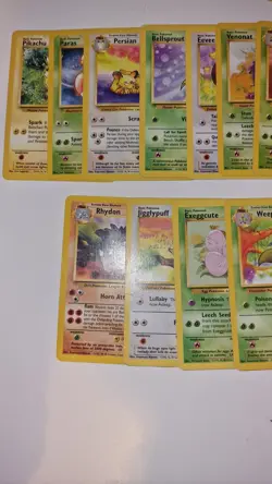 Pokemon TCG Base Set Jungle Cards Bundle Mixed Conditions (25 Cards) - Image 2