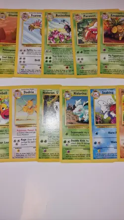 Pokemon TCG Base Set Jungle Cards Bundle Mixed Conditions (25 Cards) - Image 3