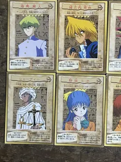 Yugioh BandaiJapanese 1998-1999 character card 8 complete - Image 3