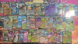 Pokemon EX And V Lot 75+ Cards Value For Dealers TcgP Sellers Whatnot - Image 1