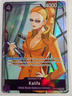 Kalifa - Alt - OP03-060 - PRB01 - Premium Booster - One Piece Card English TCG - Image 1
