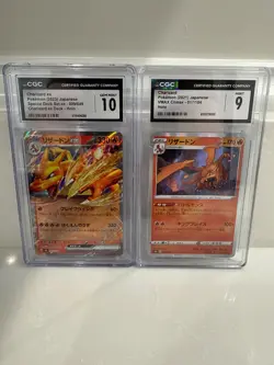 (4) Charizard Pokemon Graded Card Lot PSA 10 CGC 9 & 10 Bundle Japanese English - Image 2
