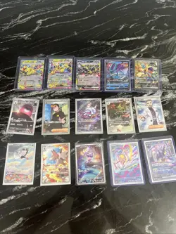 Pokemon TCG Japanese 15 Card Lot Holo/Full Art Singles All Are Clean Pack Fresh - Image 1