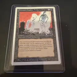 NP MINT!! MTG Animate Dead THIRD Edition! - Image 1