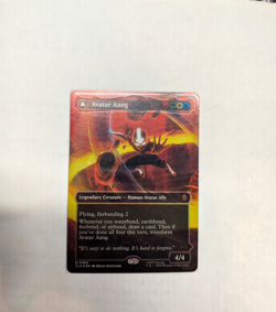 Avatar Aang (Raised Foil) Avatar: The Last Airbender Foil - Image 1