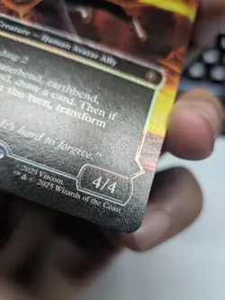 Avatar Aang (Raised Foil) Avatar: The Last Airbender Foil - Image 3